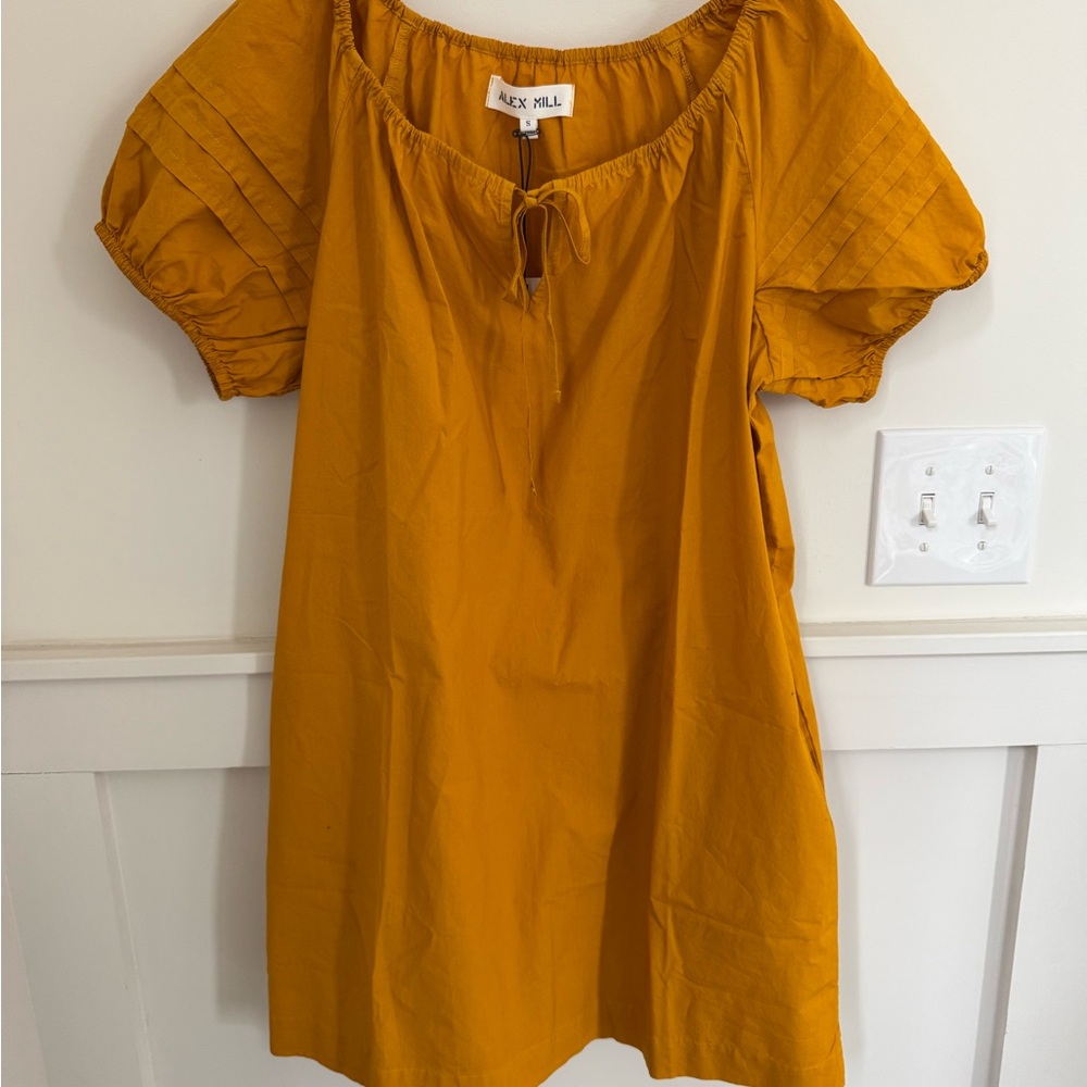 Alex Mill Golden Yellow Dress